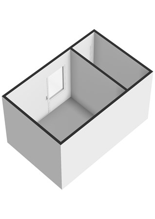 Plattegrond - Botertonstraat 31, 1445 LH Purmerend - Botertonstraat 31_Schuur_3D.jpg